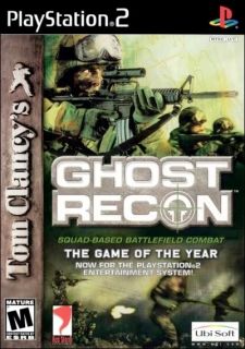 Tom Clancys Ghost Recon PlayStation 2 PS2 System 008888320357