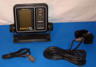 EAGLE FISH I D electronic FISH FINDER locater with TRANSDUCER