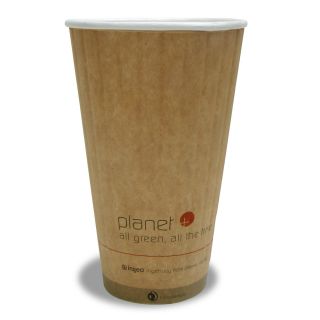  Planet+ plus PLC 20 DW 20oz Double Wall Compostable Hot Cup