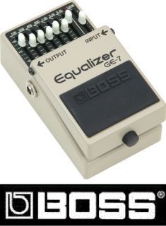 Boss Equalizer GE 7 Guitar Effects Pedal ***Worldwide Shipping***