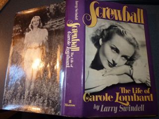 Screwball The Life of Carole Lombard L Swindell 1975