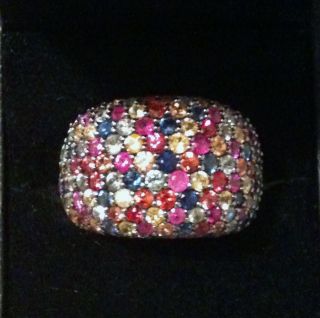 EFFY Colors of Sapphire Confetti Ring from the Balissima Collection