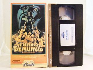 Demonoid VHS 1981 Stuart Whitman Samantha Eggar