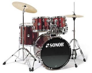 SONOR drums sets Force 507 5p w stands and pedal Studio 1 10 12 14F 20
