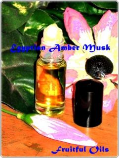 Egyptian Amber Musk Body Oil 5 ml Rollon Custommix