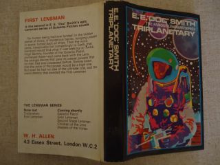 Triplanetary E E Doc Smith 1971 First UK Edition First Book Lensman