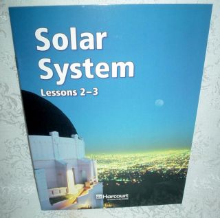 Harcourt 5th Grade 5 Science Reader Solar System Lessons 2 3 Free SHIP