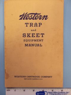 HS594 Rare Western Cartridge Co East Alton IL Trap & Skeet Equipmnt