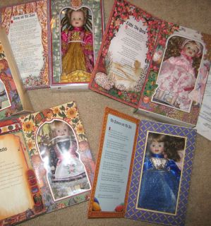 Limited Edition Marie Osmond Story Book Dolls Lot of 4 Knickerbocker