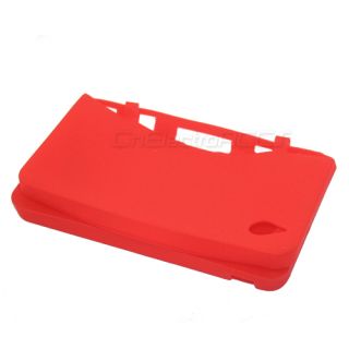 Red Silicone Case Skin for Nintendo DSi NDSi ll XL Oz