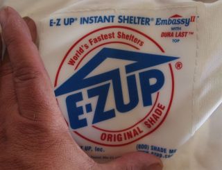 EZ UP Embassy II 2 10 x 10 OEM REPLACEMENT EZUP CANOPY TOP and Parts