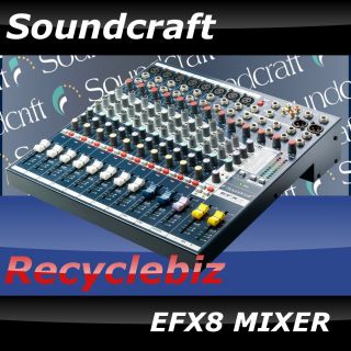  EFX8 Mixer Console with Digital Effects EFX 8 