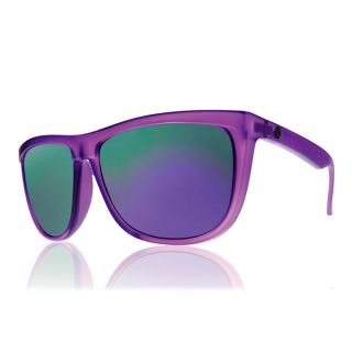 New Electric Tonette Sunglasses Purps Frame Grey Violet Chrome Lens