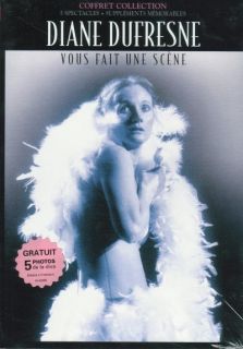 Diane Dufresne Coffret collection Vol 1 5DVD 2004