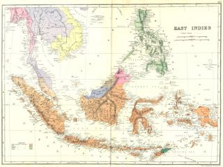 EAST INDIES Philippines Indonesia Malaysia Thailand Cambodia. Bacon