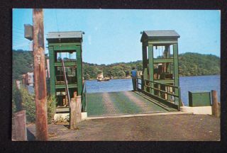 1960s Ferry Loading Bridge Ramp East Haddam Ct PC