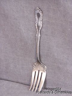 Vintage Elberon Oneida Silver Plate Serving Fork Wm A Rogers A 1