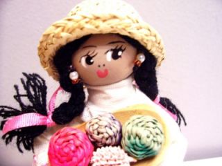 Chola Cuencana Ecuador Folk Art Doll