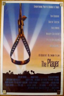 PLAYER Movie Poster 1992 ROLLED One Sheet 1SH Robert Altman Tim