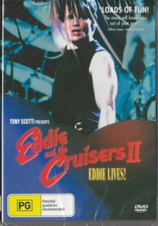 Eddie and The Cruisers 2 Eddie Lives New SEALED DVD