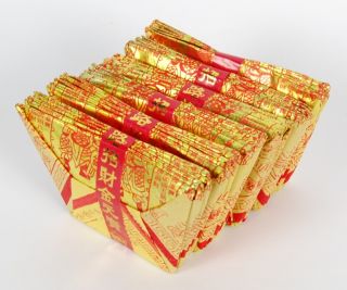 Joss Paper Ingot Feng Shui Origami Craft Art 30 Sheet