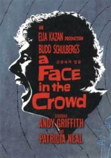 Face in The Crowd 1957 Elia Kazan Andy Griffith DVD New