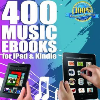 HOT* OVER 400 MUSIC EBOOKS THEORY HISTORY ETC iPAD KINDLE NOOK & ALL