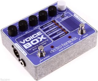 EHX Electro Harmonix Voice Box Pedal Vocoder Auto tune Talkbox Reverb