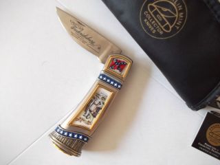Franklin Mint Robert E Lee Knife with Case