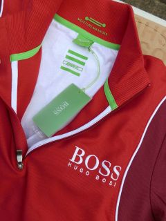 New Hugo Boss Mens Red Parry Paddy Golf Suit Club Bag Pierick Pro Polo