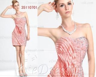 eDressit 2011 Short Pink Parry Gown Ball Dress US 6 8 10 12