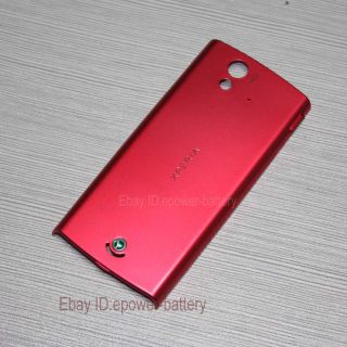 Back Case Cover Sony Ericsson Xperia Ray ST18i Red