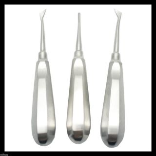 3pcs 1set Dental Elevators Surgical Instruments New