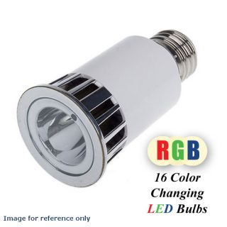 us 5w high power rgb e27 led color changing bulb