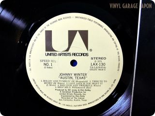 Johnny Winter Austin Texas JP Edgar Winter LP G986