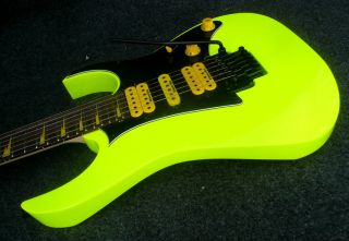 Ibanez Premium RG1XXV FYE 25th Anniversary Guitar Fluorescent Yellow