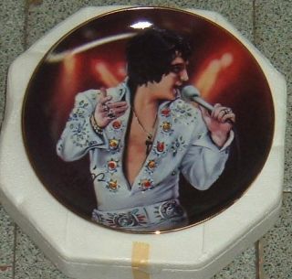 Elvis Presley The Inspiration Collector Plate Bradford Exchange 639A