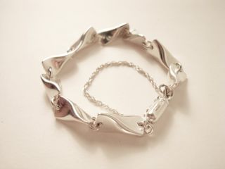  Jensen Sterling Silver Bracelet Designed by Edvard Kindt Larsen