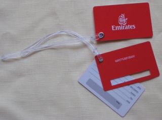 Emirates Airlines Luggage Tag First Class Brand New‏‏