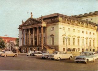  Borgward Trabant Skoda at German State Opera East Berlin GDR