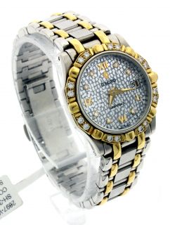 Gorgeous 18K Steel Concord Saratoga SL Ladies Watch with Diamonds