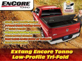 Dodge Extang Encore Hard Tri Fold Tonneau Cover 09 12 Ram, 8 bed