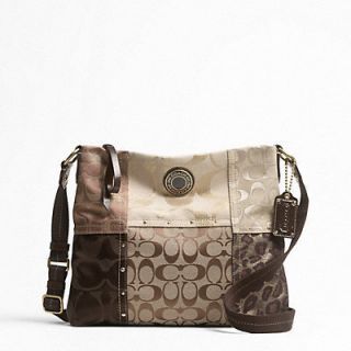 Coach Tri Color Patch Work Bag F20348 Newest Style