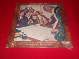 Edwin Newman Independence 200 SEALED Patriotic 70s LP 90 Minutes Long