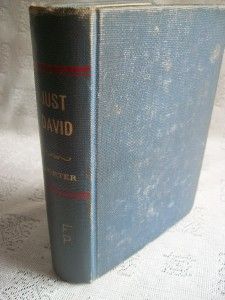 Just David by Eleanor H Porter Copyright 1916 HB