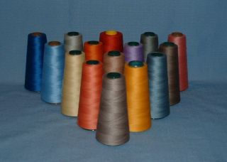15 Cones of Industrial Sewing Machine or Craft Thread