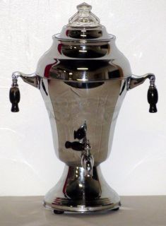 Vintage Lehman Bros Krohmaster Electric Coffee Pot Percolator