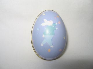  Hallmark Tin Easter Egg Container
