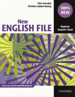 Oxford New English File Beginner Students Book New 0194518698