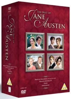 The Best of Jane Austen Box Set 6 Discs New DVD 5014138605919